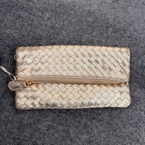 Urban Expressions Gold Textured Clutch
